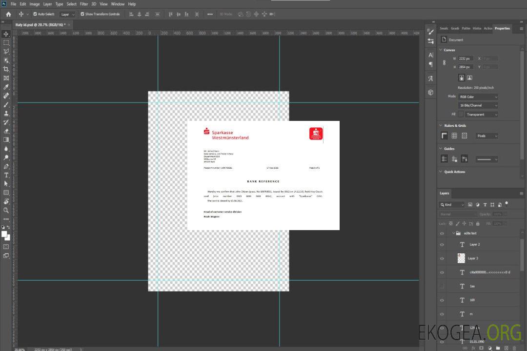 Référence Germany , Sparkasse , closure template